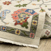 Oriental Weavers Lucca 5506W Ivory/Multi Area Rug Backing Image