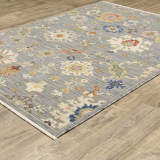Oriental Weavers Lucca 5507E Grey/Multi Area Rug Alternate Image