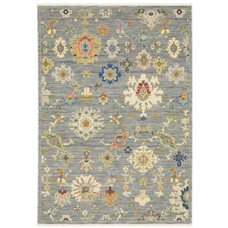 Oriental Weavers Lucca 5507E Grey/Multi Area Rug Main Image