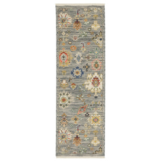 Oriental Weavers Lucca 5507E Grey/Multi Area Rug Runner Image