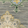 Oriental Weavers Lucca 5507E Grey/Multi Area Rug Close-up Image
