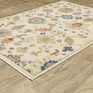 Oriental Weavers Lucca 5507W Ivory/Multi Area Rug Alternate Image