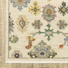 Oriental Weavers Lucca 5507W Ivory/Multi Area Rug Corner Image