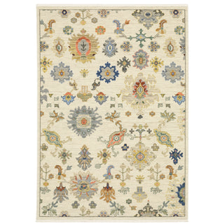 Oriental Weavers Lucca 5507W Ivory/Multi Area Rug Main Image