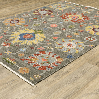 Oriental Weavers Lucca 8111K Grey/Multi Area Rug Alternate Image
