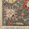 Oriental Weavers Lucca 8111K Grey/Multi Area Rug Corner Image