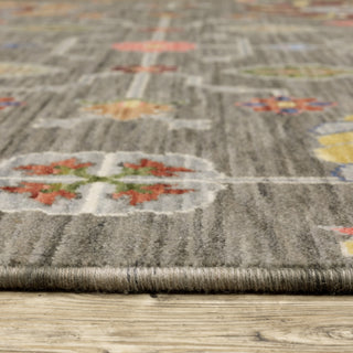 Oriental Weavers Lucca 8111K Grey/Multi Area Rug Pile Image