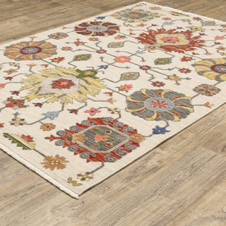 Oriental Weavers Lucca 8111W Ivory/Multi Area Rug Alternate Image
