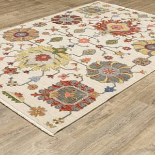 Oriental Weavers Lucca 8111W Ivory/Multi Area Rug Alternate Image
