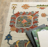 Oriental Weavers Lucca 8111W Ivory/Multi Area Rug Corner Image