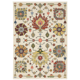 Oriental Weavers Lucca 8111W Ivory/Multi Area Rug Main Image