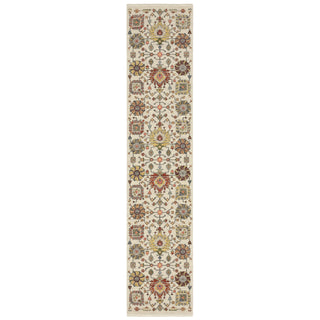 Oriental Weavers Lucca 8111W Ivory/Multi Area Rug Runner Image