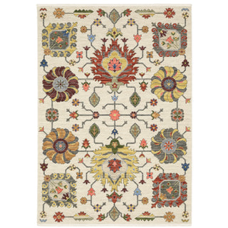 Oriental Weavers Lucca 8111W Ivory/Multi Area Rug Main Image