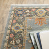 Oriental Weavers Lucca 846D1 Blue/Multi Area Rug Corner Image