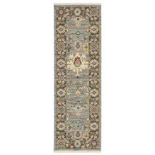 Oriental Weavers Lucca 846D1 Blue/Multi Area Rug Runner Image