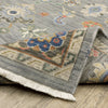 Oriental Weavers Lucca 846D1 Blue/Multi Area Rug Backing Image