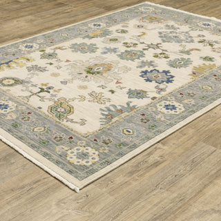Oriental Weavers Lucca 846H1 Ivory/Blue Area Rug Alternate Image