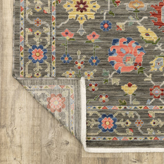 Oriental Weavers Lucca 093K1 Grey/Multi Area Rug Backing Image