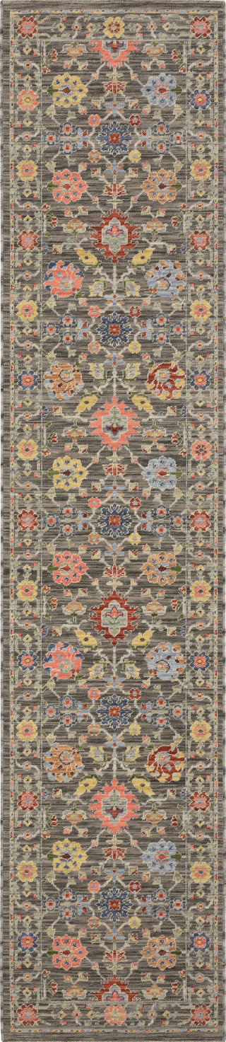 Oriental Weavers Lucca 093K1 Grey/Multi Area Rug Runner Image