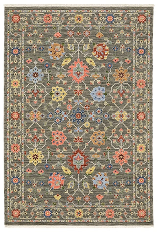 Oriental Weavers Lucca 093K1 Grey/Multi Area Rug Main Image