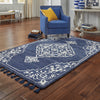 Oriental Weavers Madison 61410 Blue Ivory Area Rug Lifestyle Image Feature