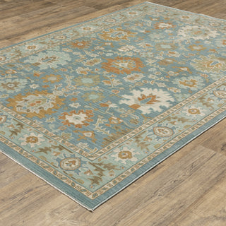Oriental Weavers Maeve MAE02 Blue/ Rust Area Rug Alternate Image
