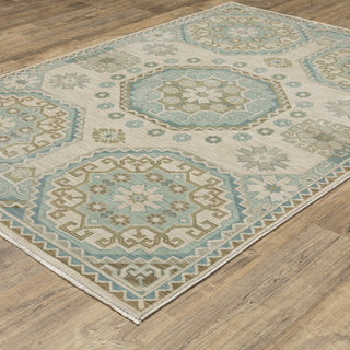 Oriental Weavers Maeve MAE03 Beige/ Blue Area Rug Alternate Image