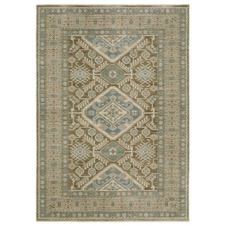Oriental Weavers Maeve MAE08 Brown/ Blue Area Rug main image