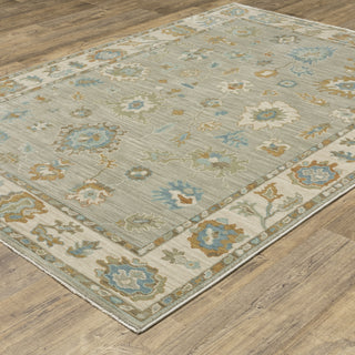 Oriental Weavers Maeve MAE11 Grey/ Blue Area Rug Alternate Image