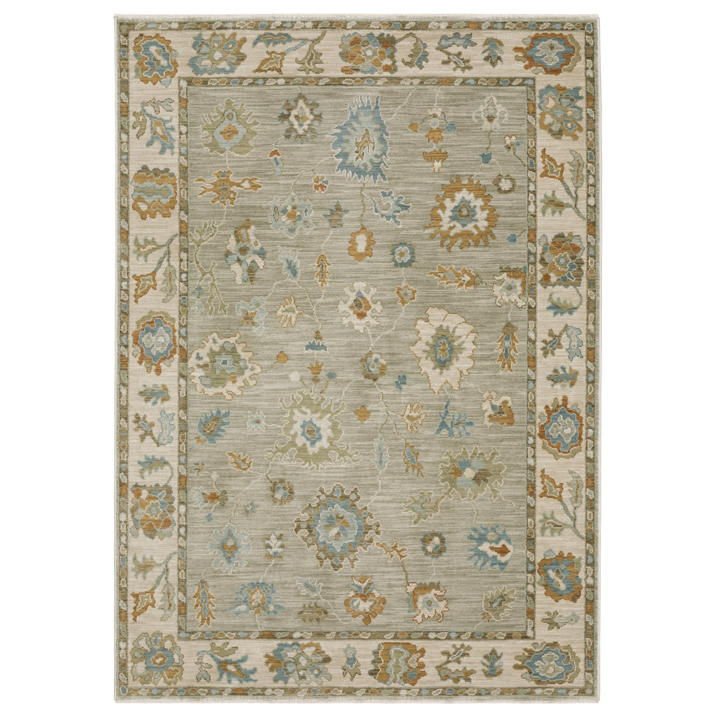 Oriental Weavers Maeve MAE11 Grey/ Blue Area Rug main image