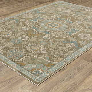 Oriental Weavers Maeve MAE13 Brown/ Blue Area Rug Alternate Image