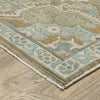 Oriental Weavers Maeve MAE13 Brown/ Blue Area Rug Corner Image