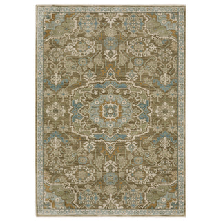 Oriental Weavers Maeve MAE13 Brown/ Blue Area Rug main image