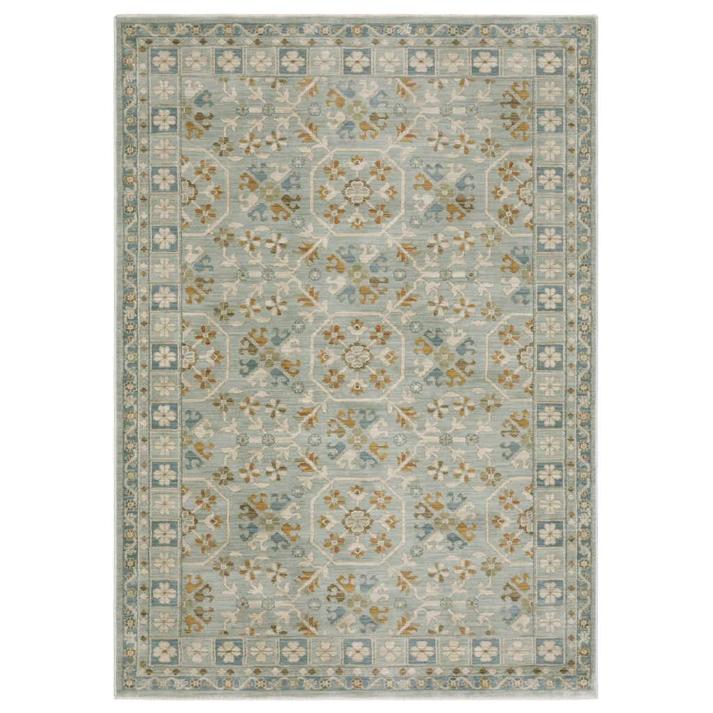Oriental Weavers Maeve MAE14 Blue/ Grey Area Rug main image