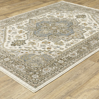 Oriental Weavers MAHARAJA 1144Y Ivory/ Gold Area Rug Alternate Image