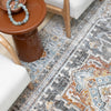 Oriental Weavers Maharaja 1803X Charcoal/ Blue Area Rug Main Image