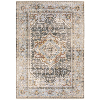 Oriental Weavers Maharaja 1803X Charcoal/ Blue Area Rug Main Image