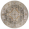 Oriental Weavers Maharaja 1803X Charcoal/ Blue Area Rug Main Image