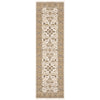 Oriental Weavers Maharaja 001J1 Ivory/ Gold Area Rug Runner Image