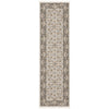 Oriental Weavers Maharaja 2061N Ivory/ Charcoal Area Rug Runner Image