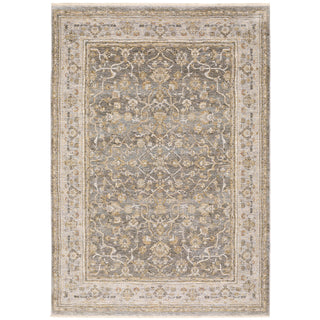 Oriental Weavers Maharaja 040M1 Grey/ Gold Area Rug Main Image