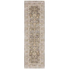 Oriental Weavers Maharaja 040M1 Grey/ Gold Area Rug Runner Image