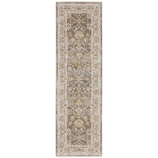 Oriental Weavers Maharaja 040M1 Grey/ Gold Area Rug Runner Image
