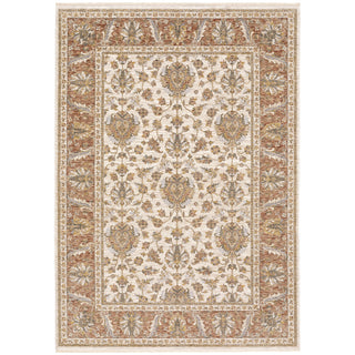 Oriental Weavers Maharaja 5091Q Ivory/ Rust Area Rug Main Image