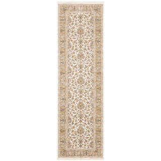Oriental Weavers Maharaja 5091W Ivory/ Gold Area Rug Runner Image