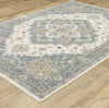 Oriental Weavers MAHARAJA 051F1 Blue/ Ivory Area Rug Alternate Image