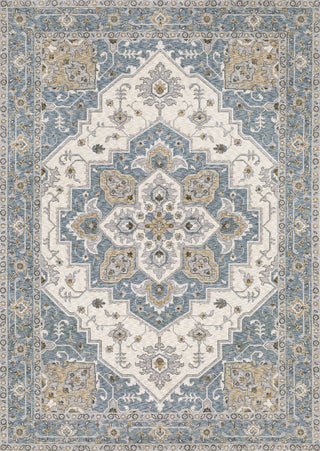 Oriental Weavers MAHARAJA 051F1 Blue/ Ivory Area Rug main image