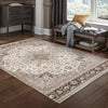 Oriental Weavers Maharaja 660J1 Ivory/ Blue Area Rug Lifestyle Image Feature