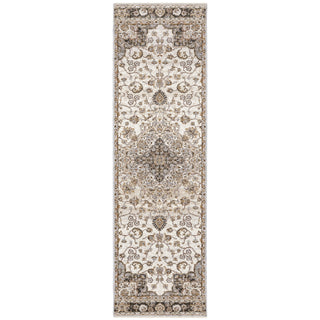 Oriental Weavers Maharaja 660J1 Ivory/ Blue Area Rug Runner Image