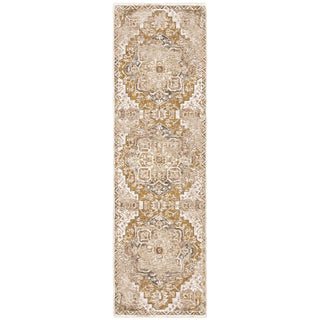Oriental Weavers Maharaja 661C1 Gold/ Brown Area Rug Runner Image